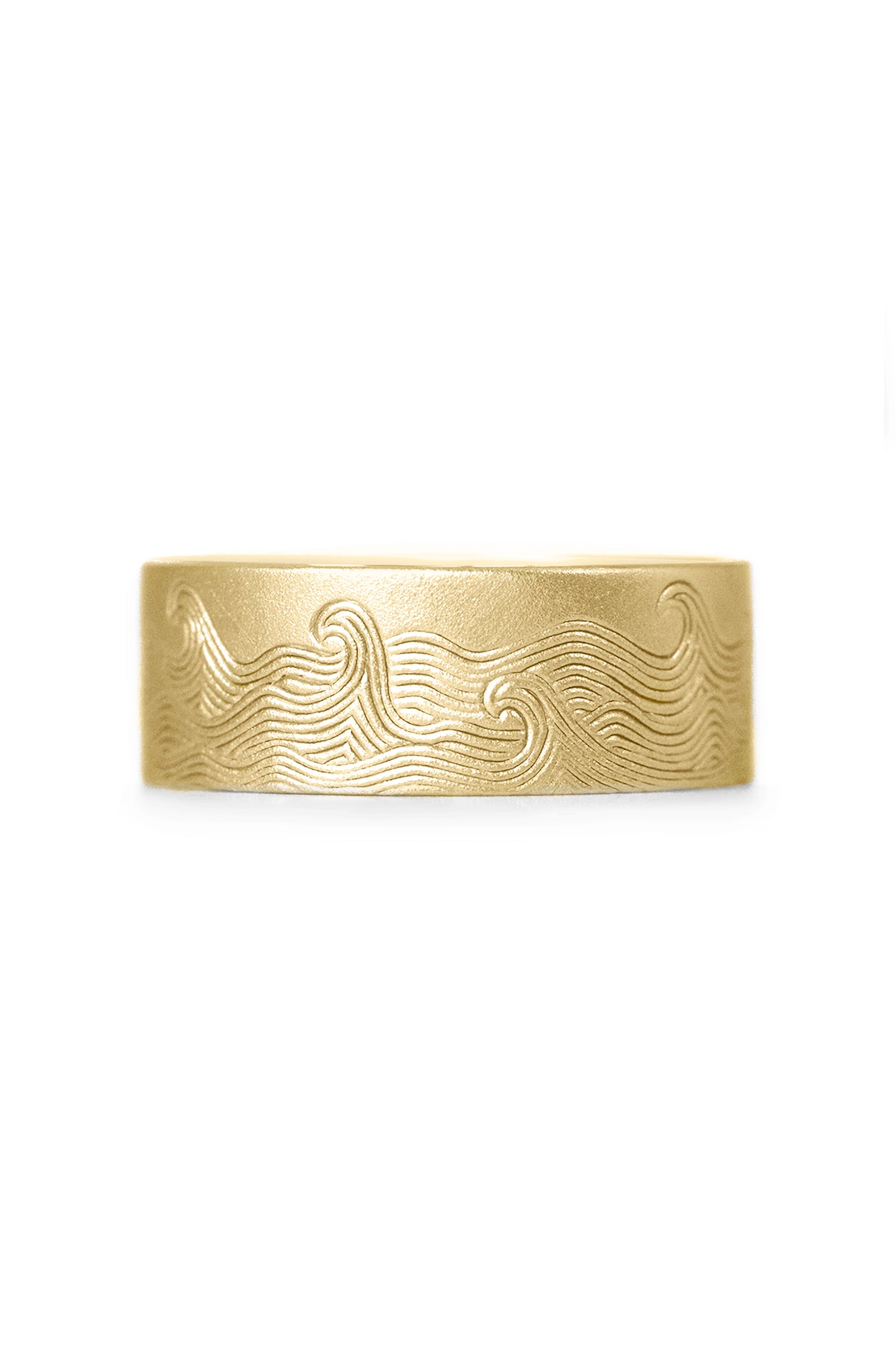 Swell Engraved Band
